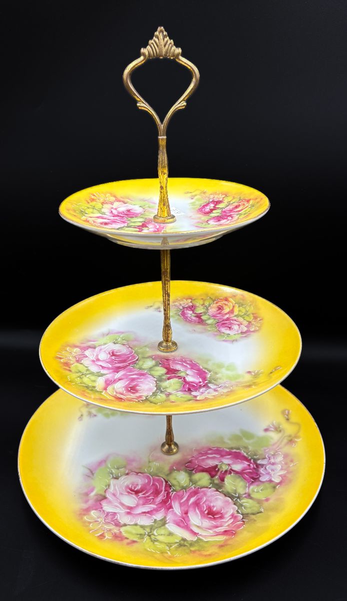 1898 China Company 3-Tier Serving Stand 