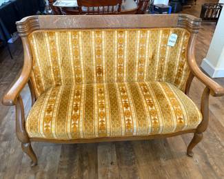 Antique Settee - Karpen Upholstered Furniture
