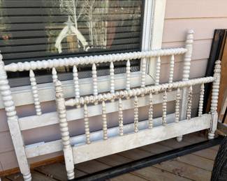 Antique Jenny Lind Head and Foot Board