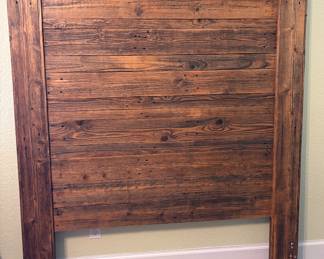 Queen Size Headboard Handmade with Recycled Wood