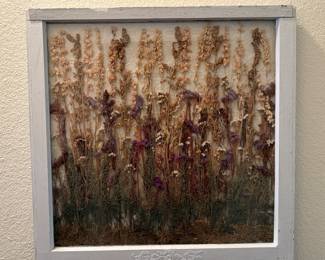 Dried Flower Shadow Box