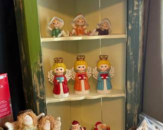 Vintage Corner Cabinet