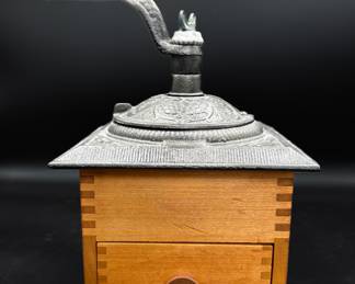 Antique Manual Coffee Grinder 