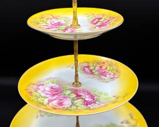 1898 China Company 3-Tier Serving Stand 