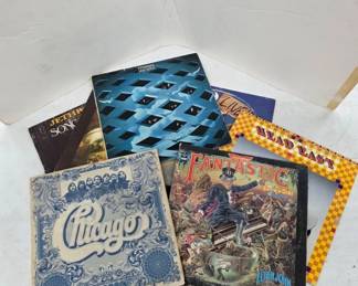 Chicago, Elton John, Who, Vintage Vinyl LP Records