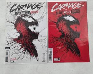 Carnage: Black, White & Blood Comic Books