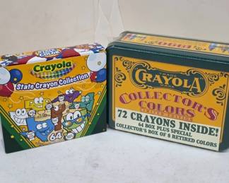 Crayola Collector’s Tin and State Crayon Set