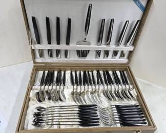 Eldan Stainless Flatware Set with Case