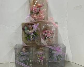 Miniature Fairy Dolls in Gift Boxes