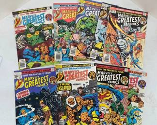 Marvel’s Greatest Comics Issues Lot