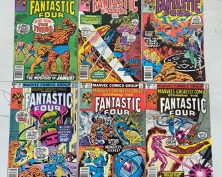 Marvel Fantastic Four Comic Lot
