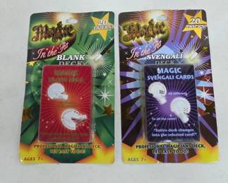 Magic Trick Blank and Svengali Deck Set