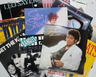 Michael Jackson, Bangles Vinyl Records & More