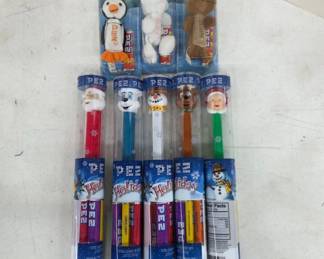 	PEZ Dispensers with Plush and Holiday Themes