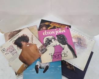 Elton John, Bee Gees Vinyl Music Records & More