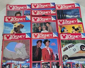 Disney Channel Magazines From 1984