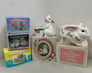 Easter-Themed Bunny Decor