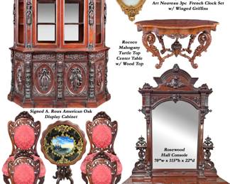 50 Large A. Roux Cabinet