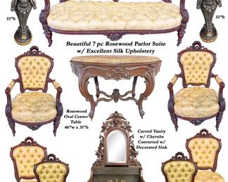 19 Parlor Suite yellow uph