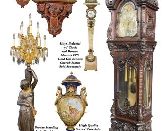 11 Rococo French Clock