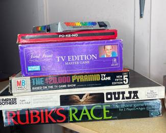 Collection of Vintage Board Games