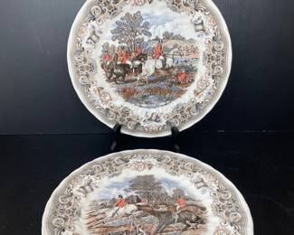 Churchill "Herring's Hunt" Series Plates