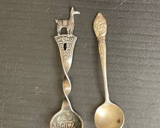 Sterling Silver Mini Spoons Vtg 