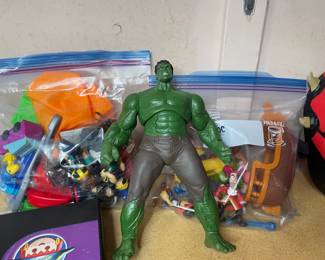 MarvelHulk Action Figure & assorted figures 