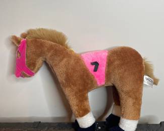 Nanco "Lucky Number 7" Plush Horse