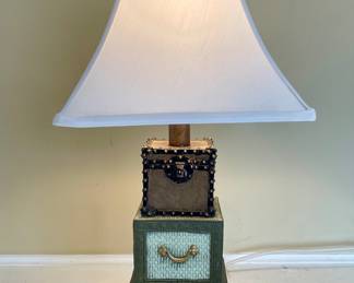 Stacking Trunk Table Lamp