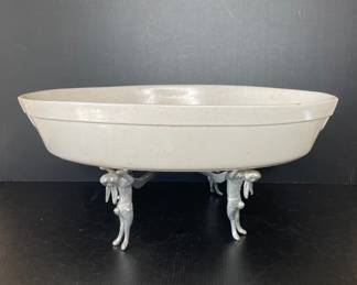 Arthur Court Bunny bowl Stand 