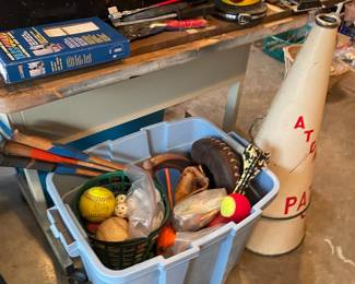 Vintage Sports Equipment 