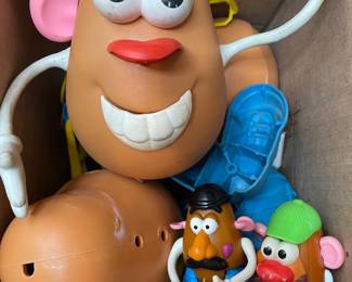 Mr. and Mrs. Potato Head Family Set with Accessories
