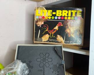 Vintage Lite-Brite Toy 
