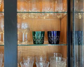 Assorted Glass & Stemware