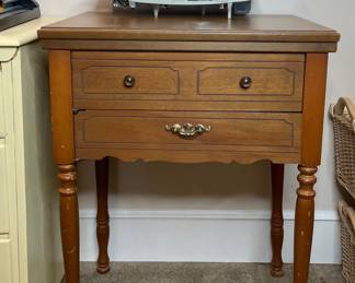 Vintage Sears Kenmore Sewing Machine Table