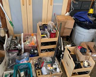 Assorted Hardware and Tools 