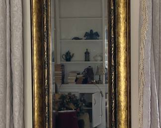 Ornate Gold Gilt Baroque Style Mirror