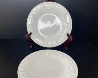 Lenox Butler's Pantry White Ceramic Plates