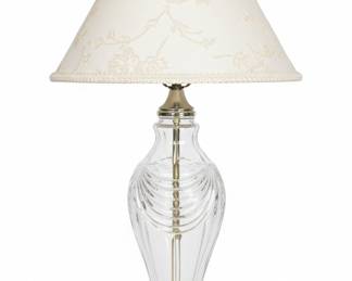 Vintage Crystal Table Lamp 