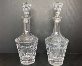 Vintage Crystal Decanters