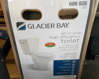 Glacier Bay All-in-One High-Efficiency Toilet
