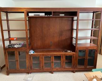 Entertainment Center. $750 or Best Offer. 111x18x79H.