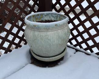 Outdoor planter. $20