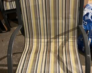 4 patio chairs for Patio table (previously pictured)