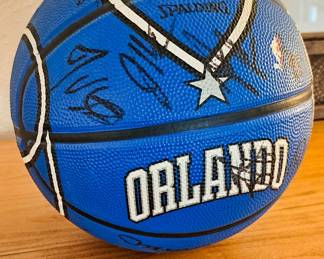 2010 Orlando Magic Team signed Ball incl Dwight Howard