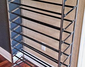 Large Shoe Rack - Keeps all Yo shoes visible for choice and accessible