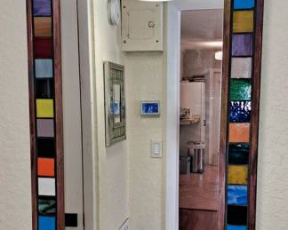 Winter Park Art Festival Colored Tile Mirror