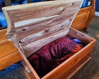 Gorgeous Cedar Chest both inside and out