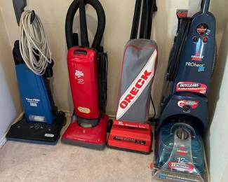 LOTS of vacuums.